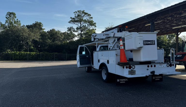bucket truck dielectric testing Florida